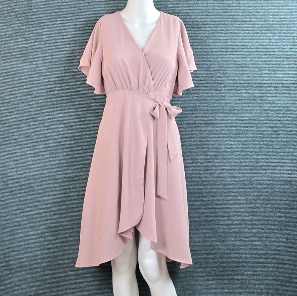 Arbor Daphne Tulip Wrap Dress